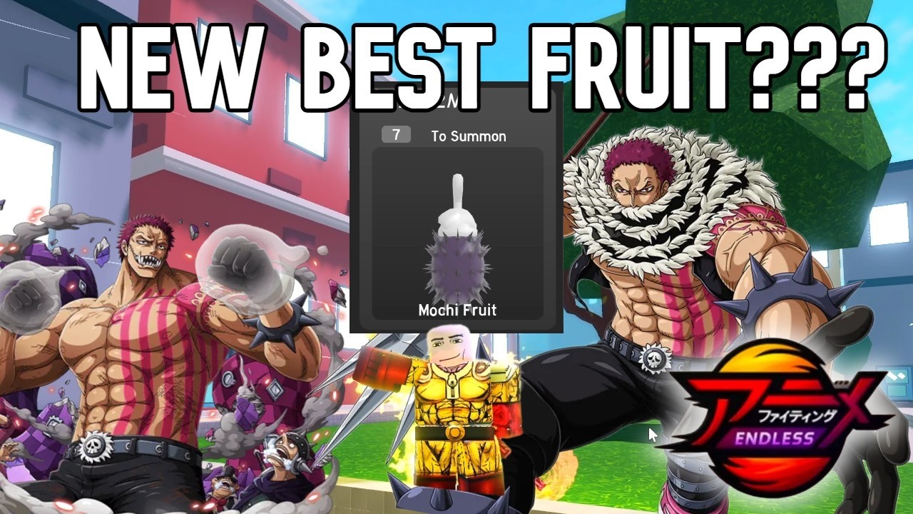 Showcasing the *NEW* Dough Fruit In Anime Fighting Simulator Endless