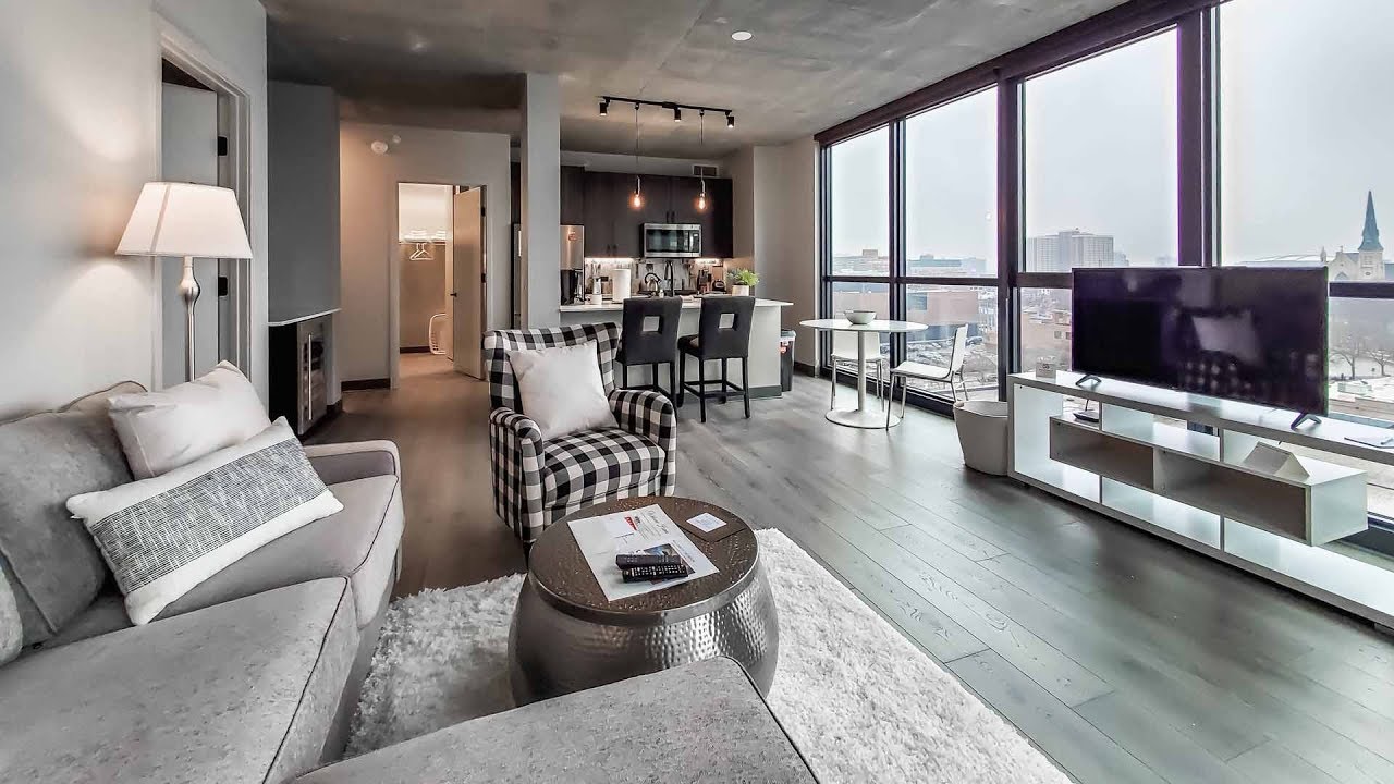 A furnished West Loop two-bedroom steps from Union Park at The Mason