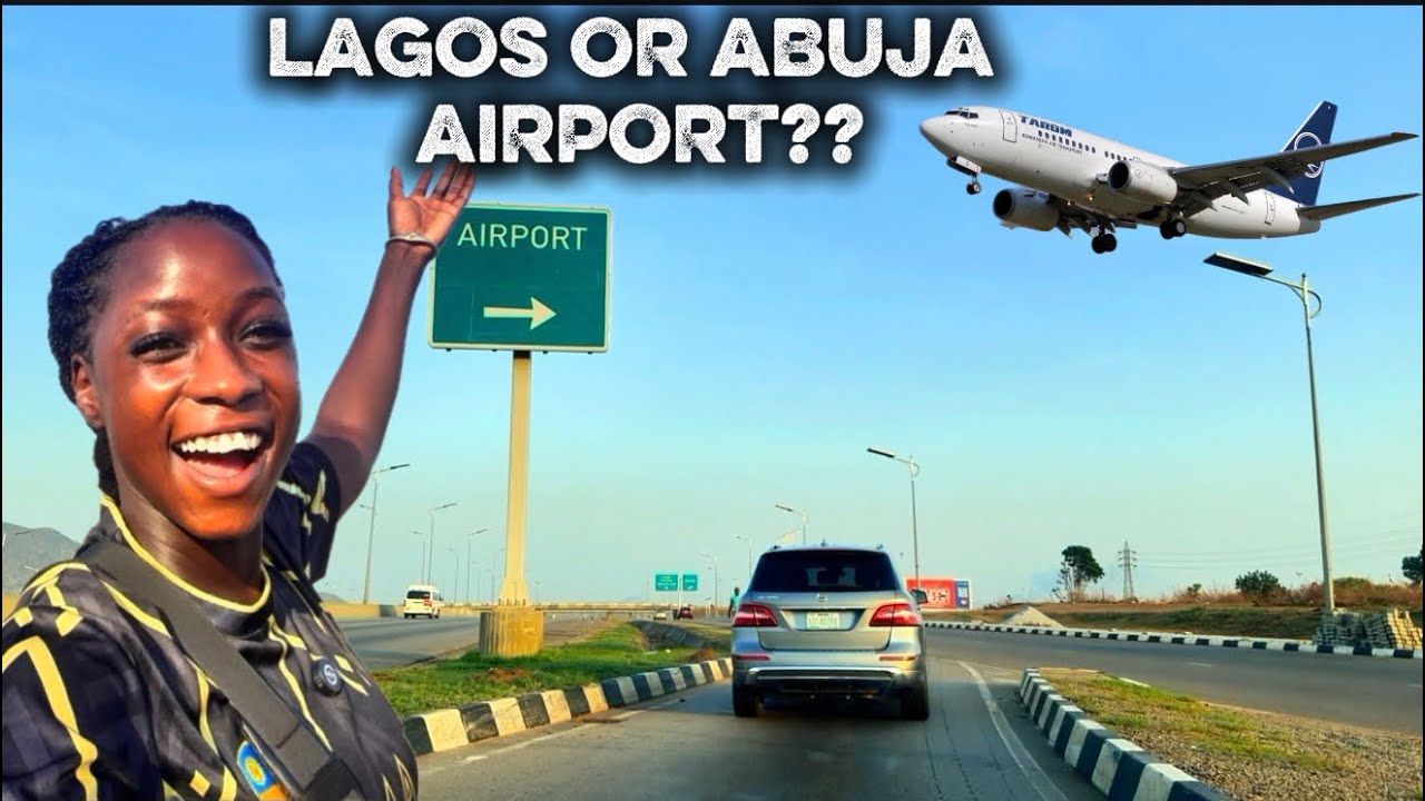 Перелет из Абуджи в Лагос, Нигерия 🇳🇬, и вот как я вижу эти два аэропорта, будучи гражданином Уга...
