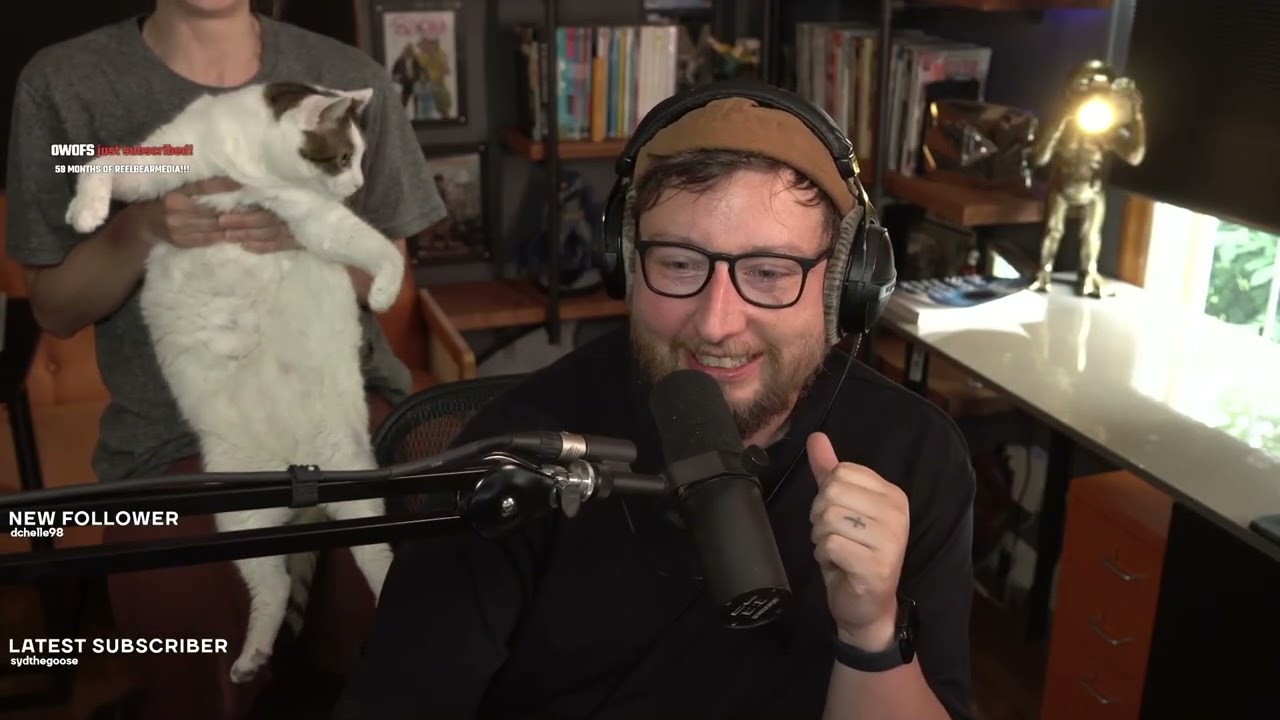 Reelbearmedia Twitch stream (Aug 22, 2025)