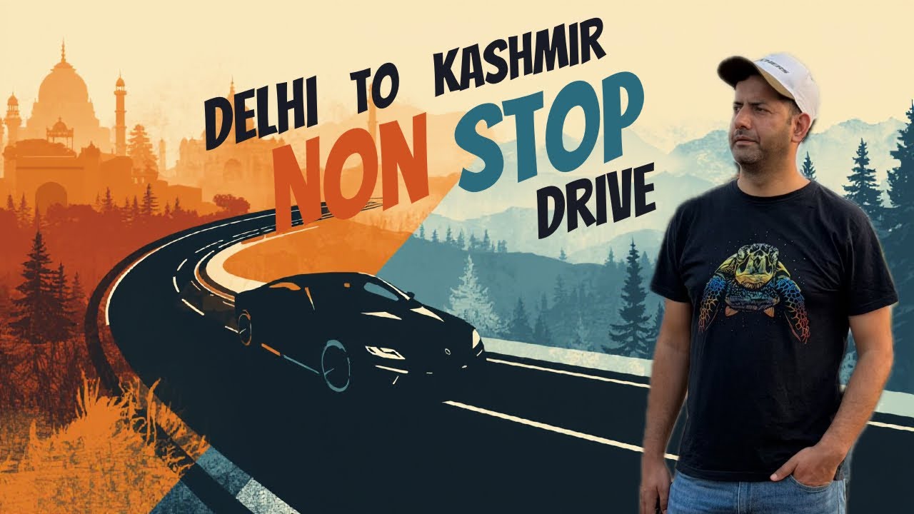 Поездка без остановок из Дели в Сринагар | Прямо в рай | Начало Кашмира