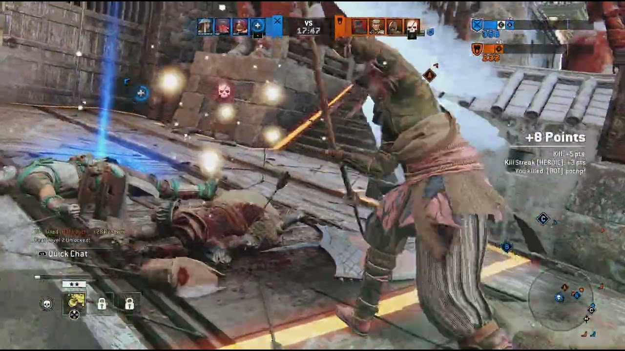 For Honor:  road to rep 80