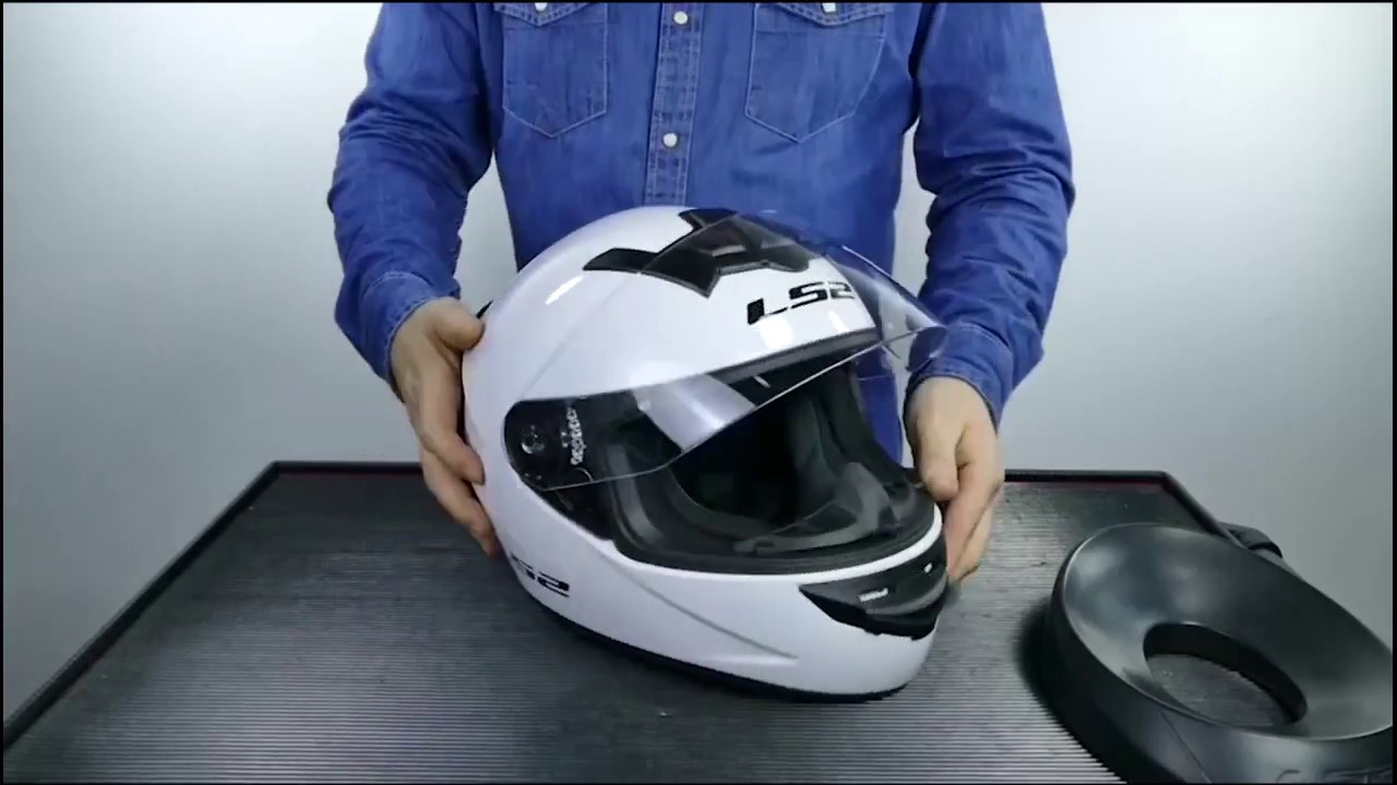 LS2 Rookie FF352 - How to change visor