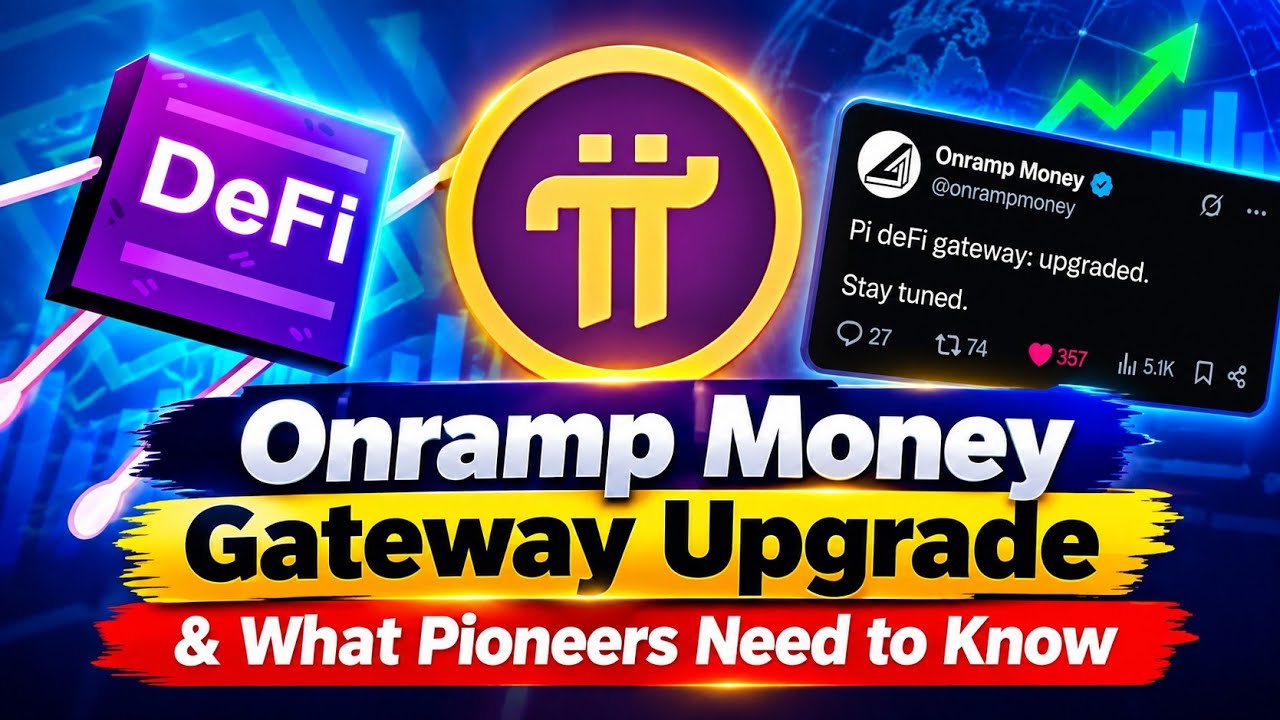 PI DEFI ЭВОЛЮЦИОНИРУЕТ! 🚀 Обновление шлюза Onramp Money и что нужно знать пионерам
