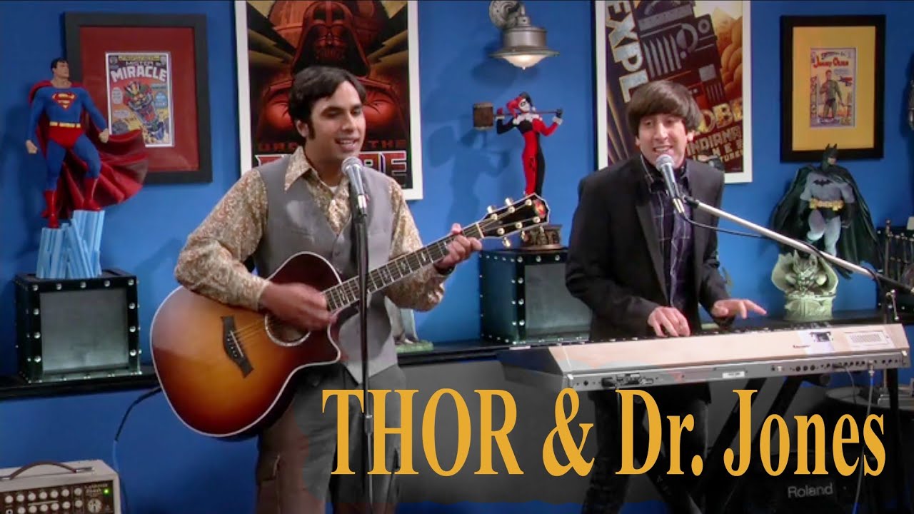 Thor and Dr. Jones Full HD Cut | The big bang theory