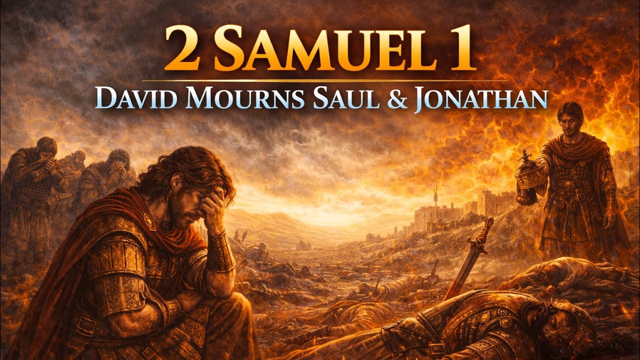2 Samuel 1 Bible Story Explained | David Mourns Saul and Jonathan