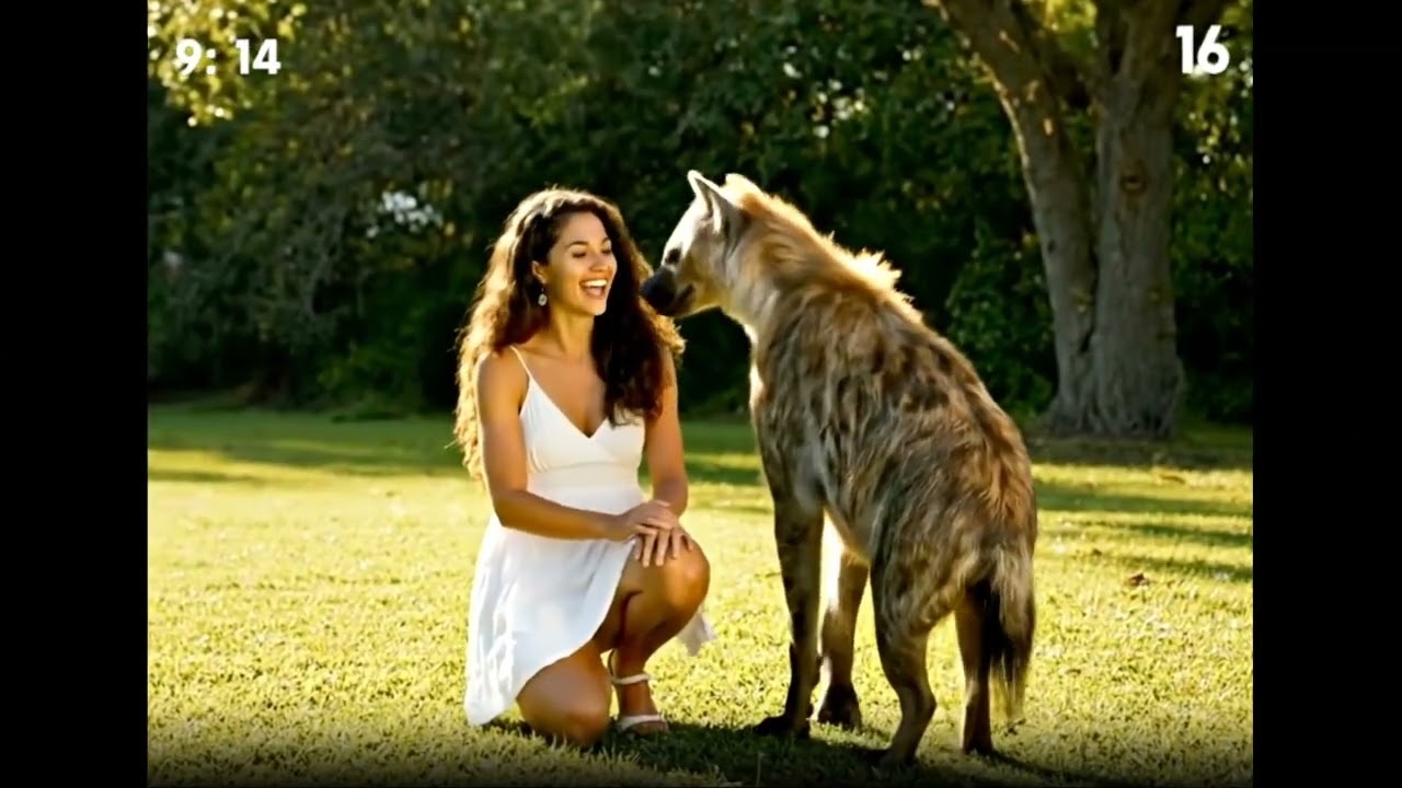 My pet hyena