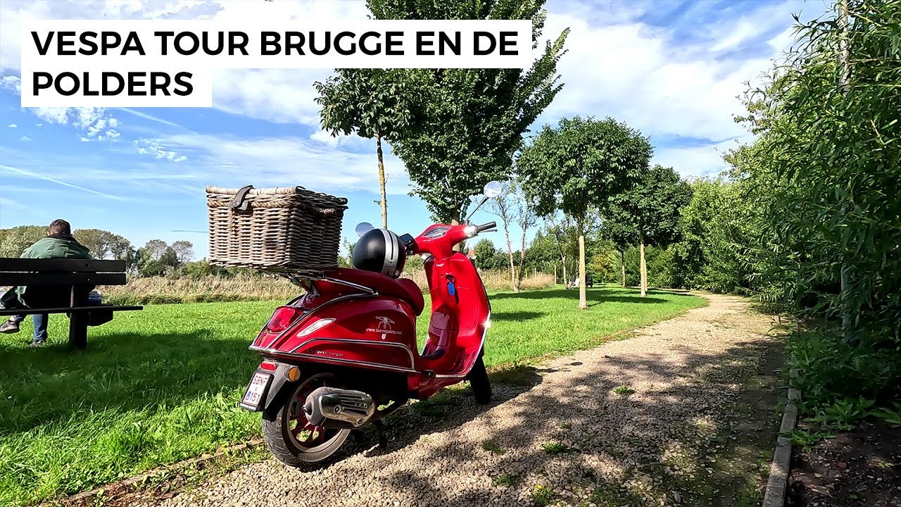 Op Vespa Tour door het Brugse Ommeland en Polders