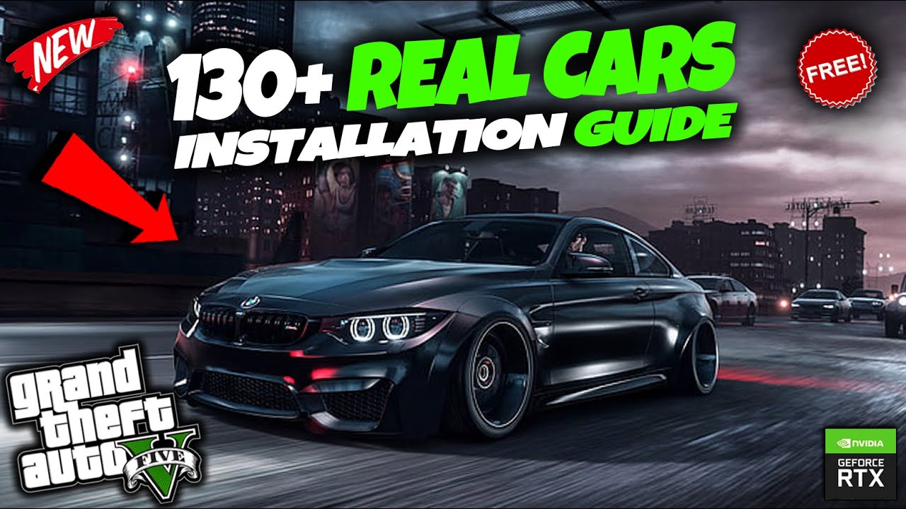 How To Install Real Cars In GTA 5 || Install 130+ Real Cars in GTA 5 | Add-On Car Pack (Easy Method)