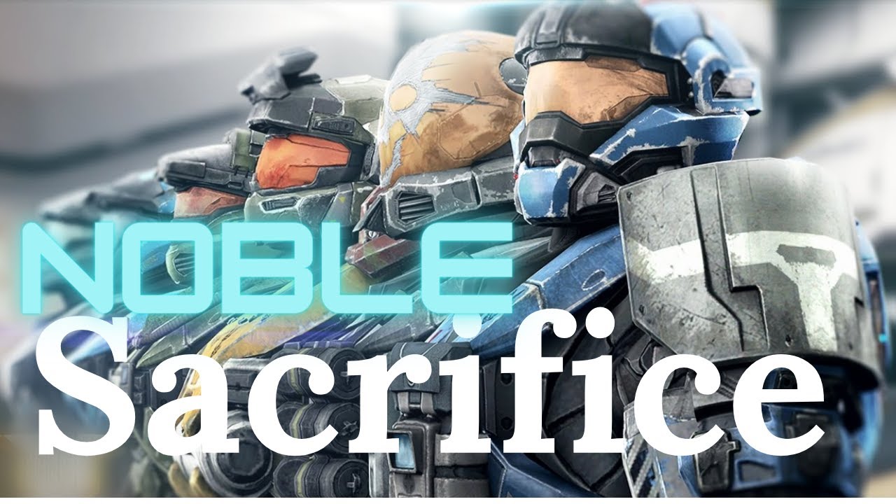 A Noble Sacrifice | A Halo Reach Edit | Let Me Down Slowly