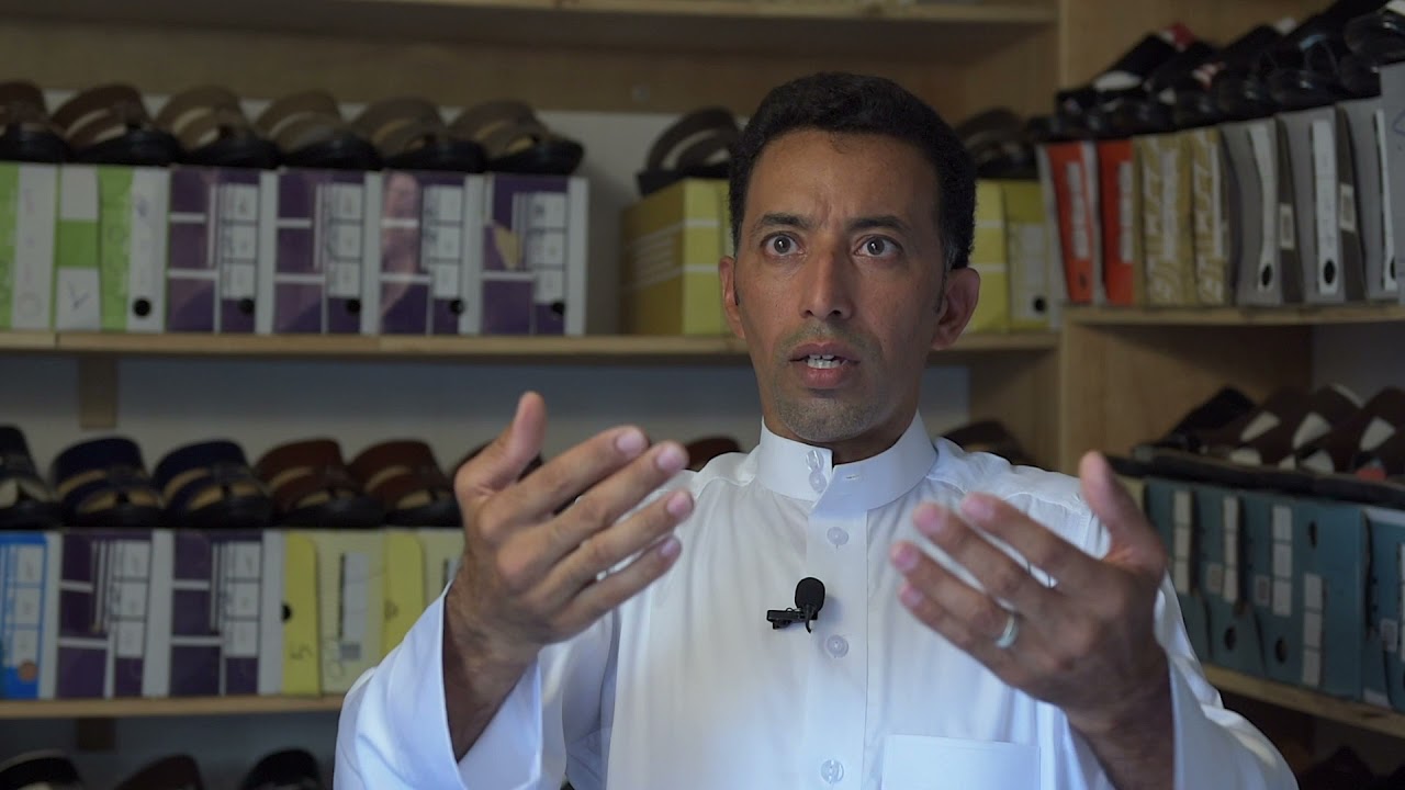 صانع الأحذية علي محمد العباد