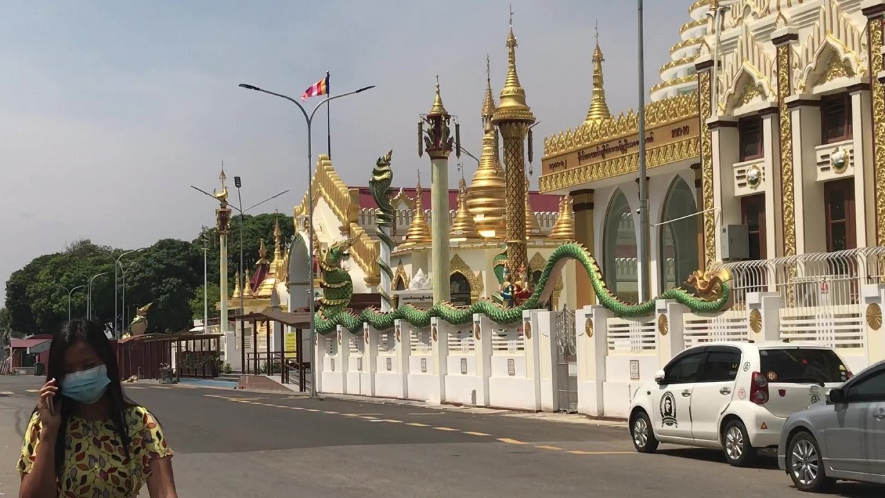 MYANMAR 🇲🇲 THINGYAN 2021 - Day 3 | Getting Around Botahtaung Pagoda YANGON