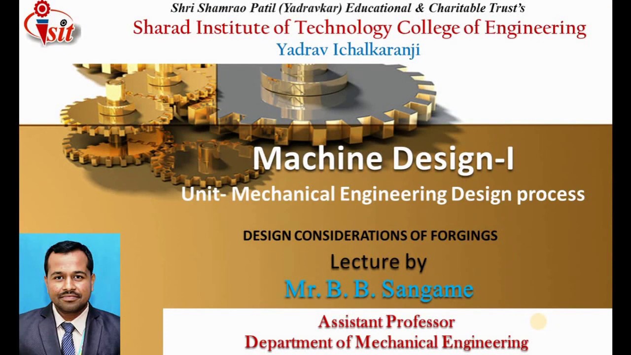 Design Considerations for Forging