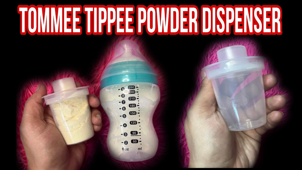 Tommee Tippee baby milk powder dispenser | How to Use Milk Powder Dispenser