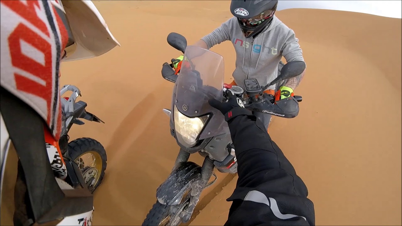 Africa Twin,Merzouga sand dunes