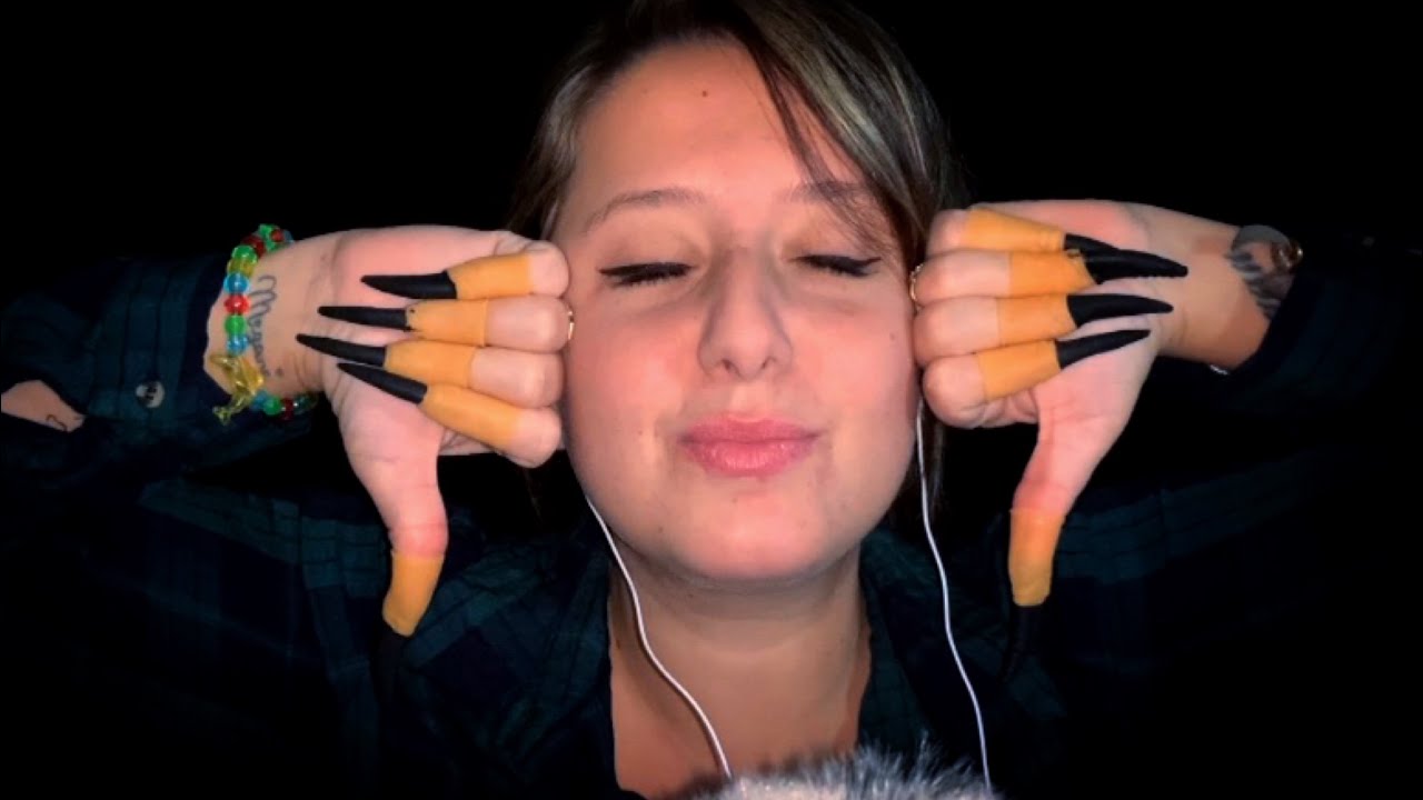 ASMR AVEC DE FAUX DOIGTS - ASMR WITH FAKE FINGERS 💤
