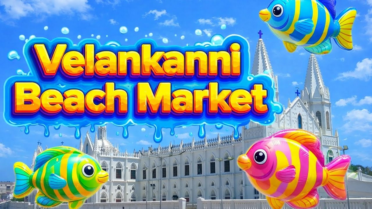 Velankanni Beach market