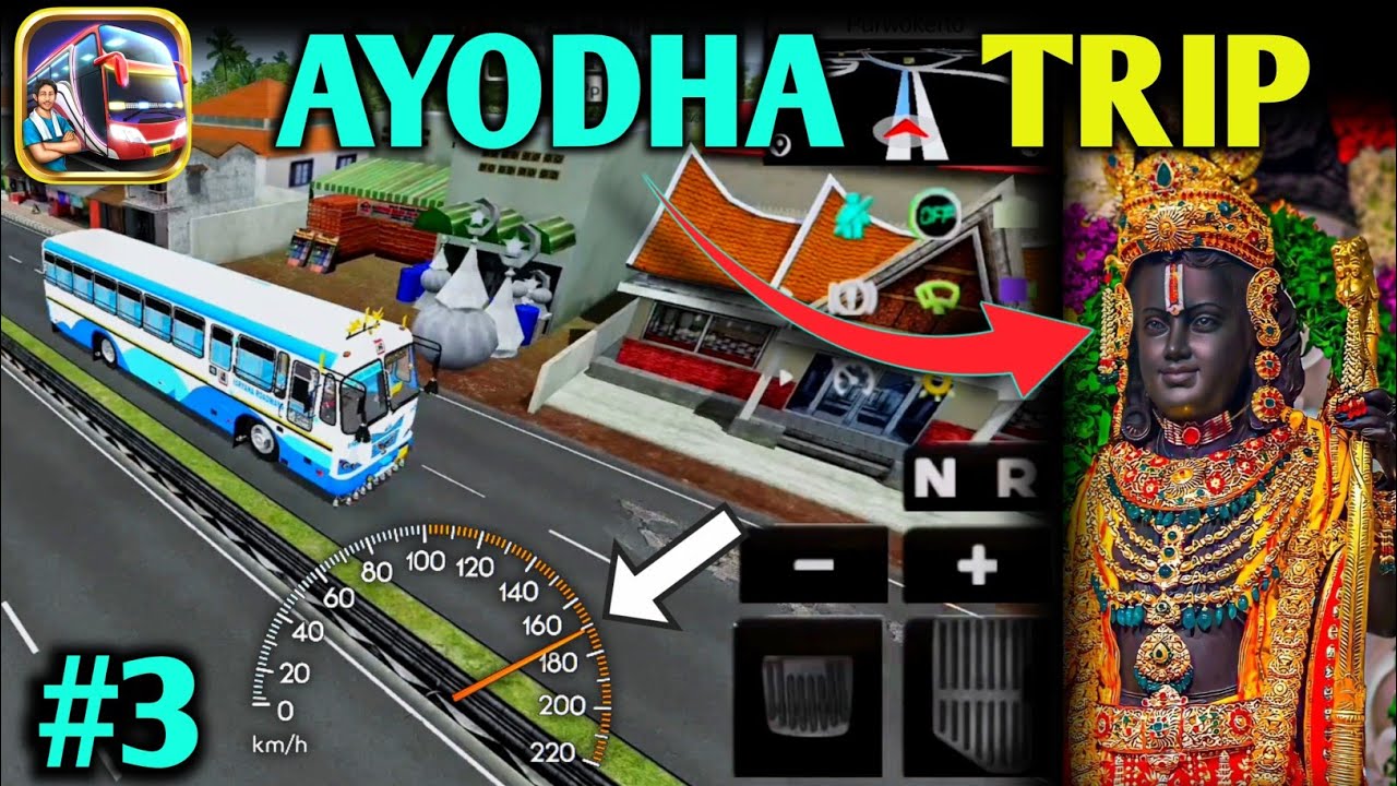 HARYANA ROADWAYS | BUS SIMULATOR INDIA INDONESIA | BUSSID GAMEPLAY