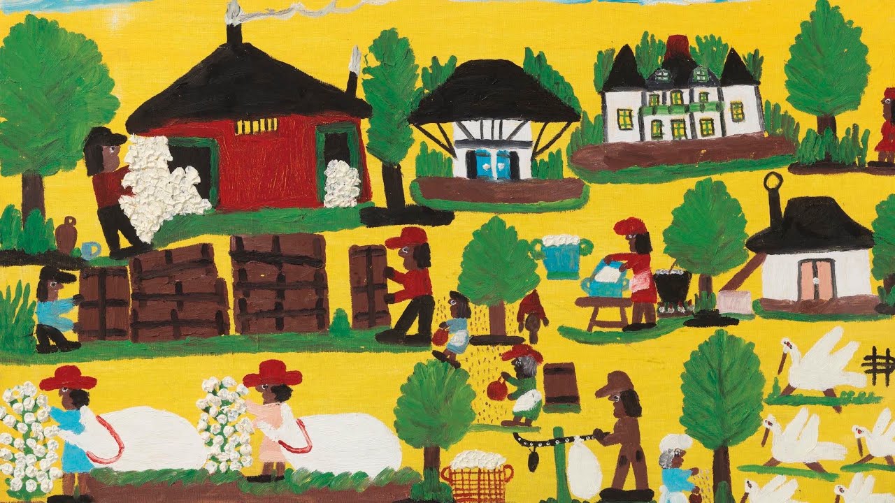 A History of African American Art: Clementine Hunter— Plantation Harvest
