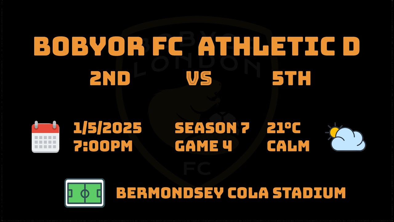 FC Bobyor vs Athletic Dildao (4-3), 1/5/2025, Bermondsey COLA, HIGHLIGHTS