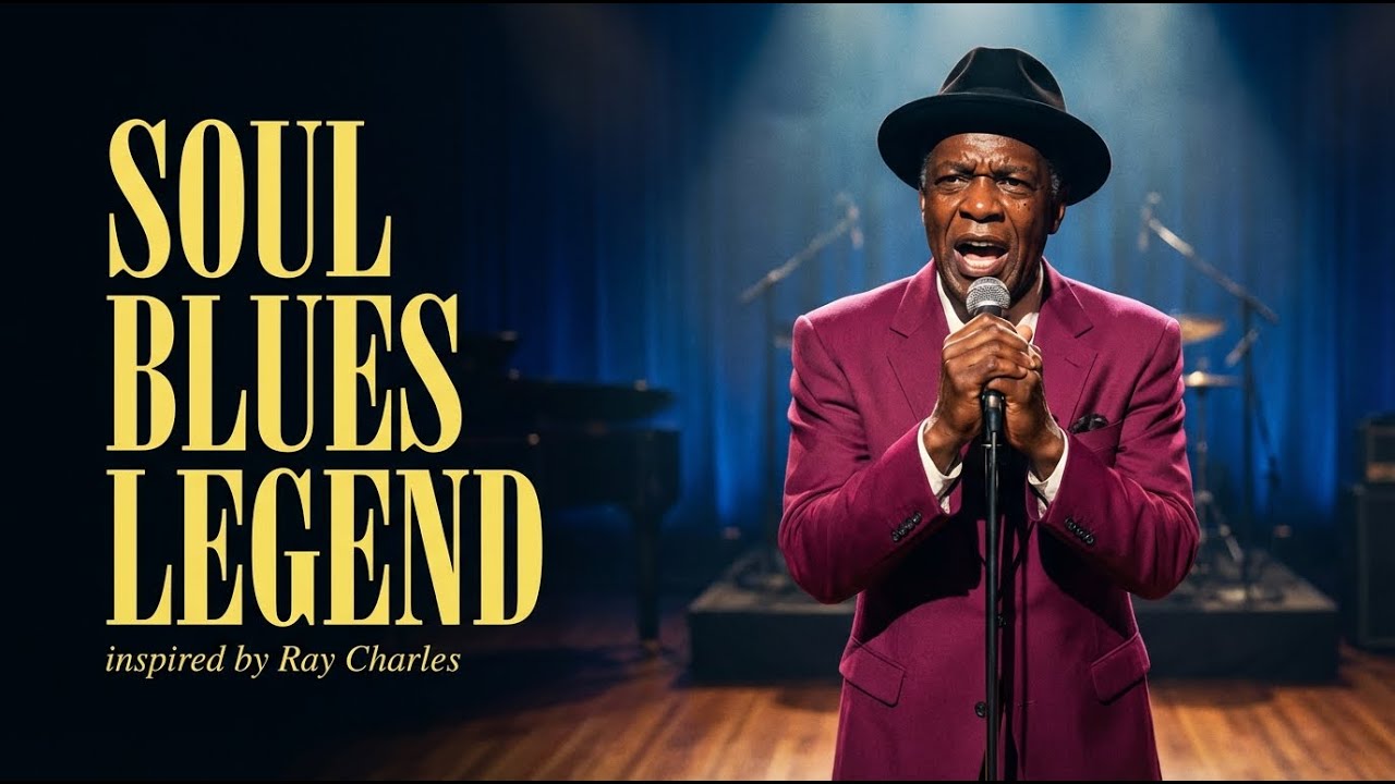 Soul Blues Legend | Songs inspired by Ray Charles, B.B King & Aretha Franklin | Soulful & Timeless