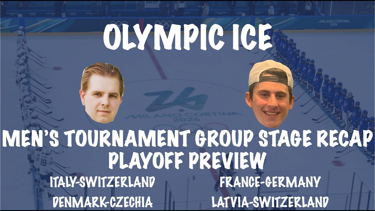 Olympic Ice: 2026 Winter Olympics Men's Hockey Group Stage Recap, Playoff Round Preview!