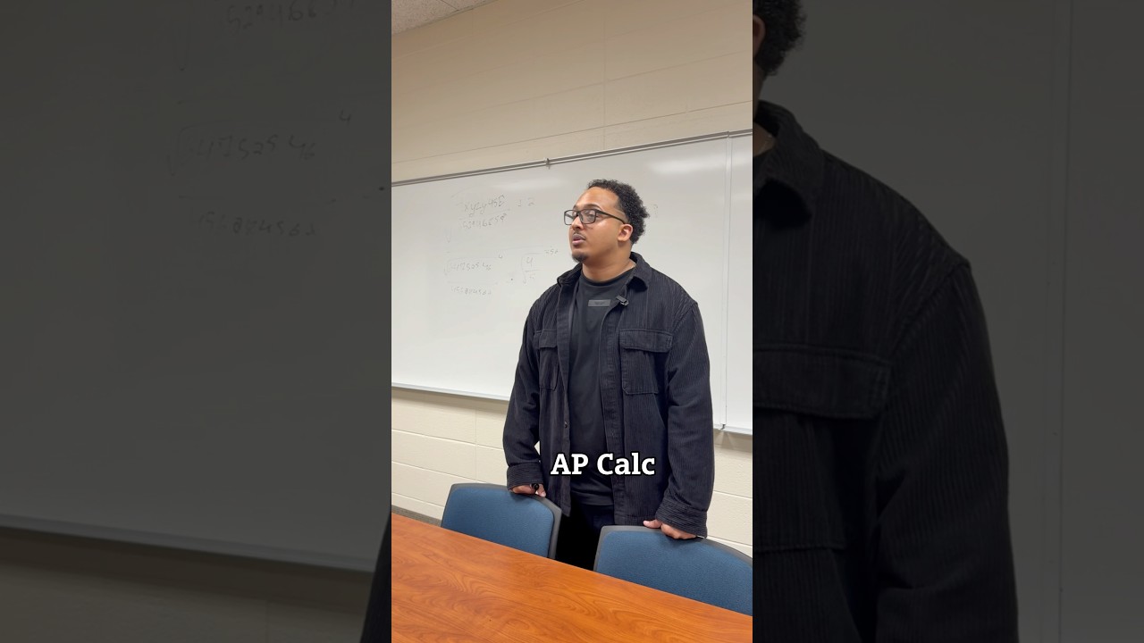 Honors Math Vs. AP Calc (Calculus) 🧮 #shorts #funny #trending #comedy #students #school