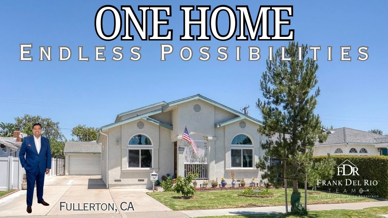 Inside One of Fullerton's Most Unique Family Homes | 6 Bedrooms + Detached ADU