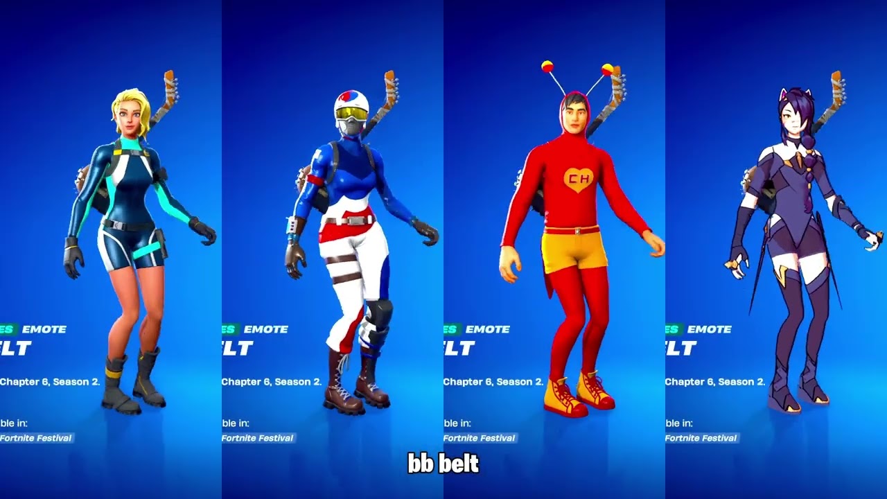 ALL NEW FORTNITE SKINS & ICON SERIES EMOTES!