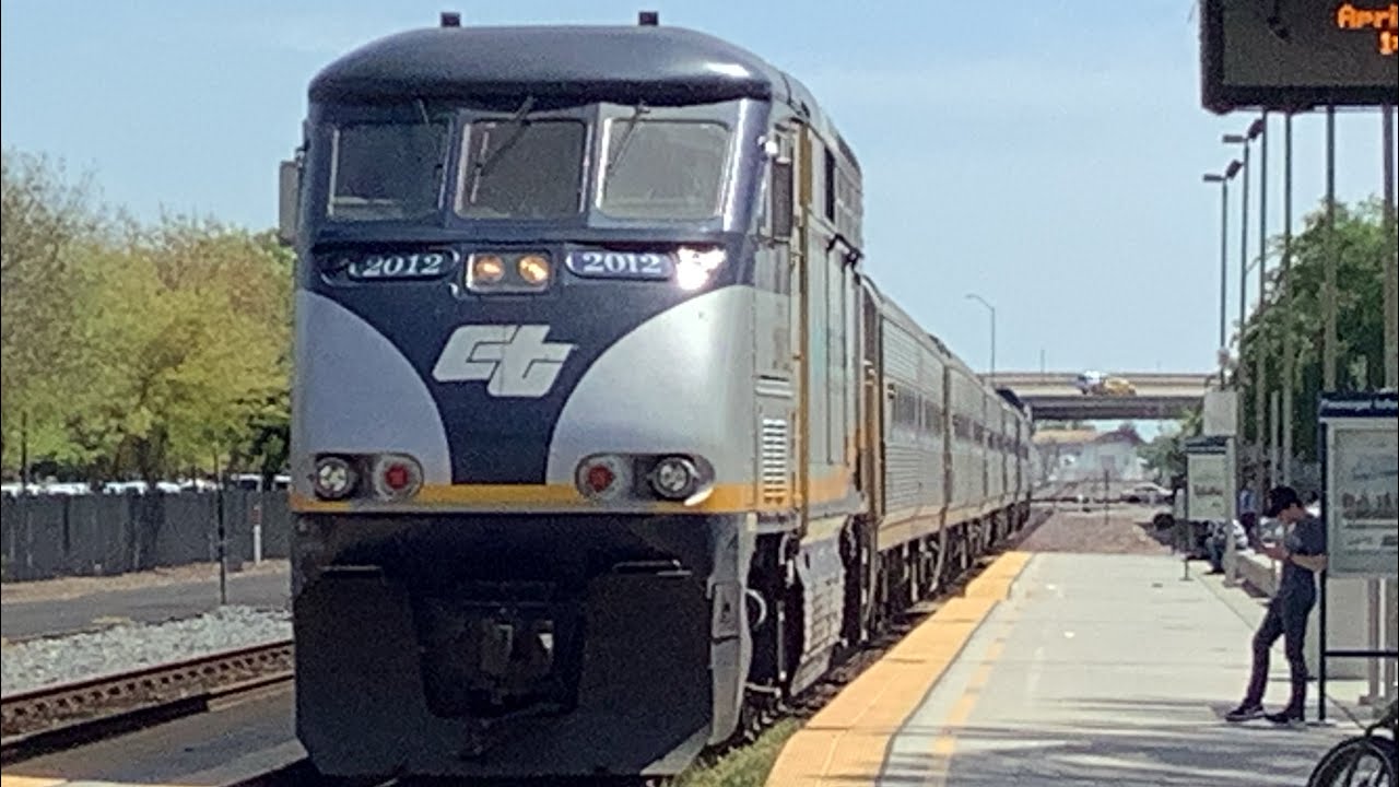 AMTRAK SAN JOAQUIN 713 HANFORD CALIFORNIA TO FRESNO CALIFORNIA 4/2/22