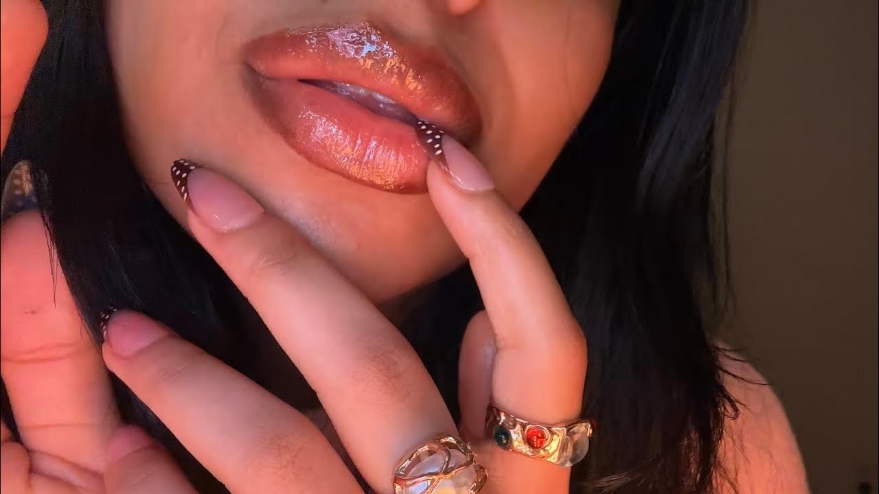 ASMR~ Upclose Spit Painting Your Face 💦 Intense Mouth Sounds 