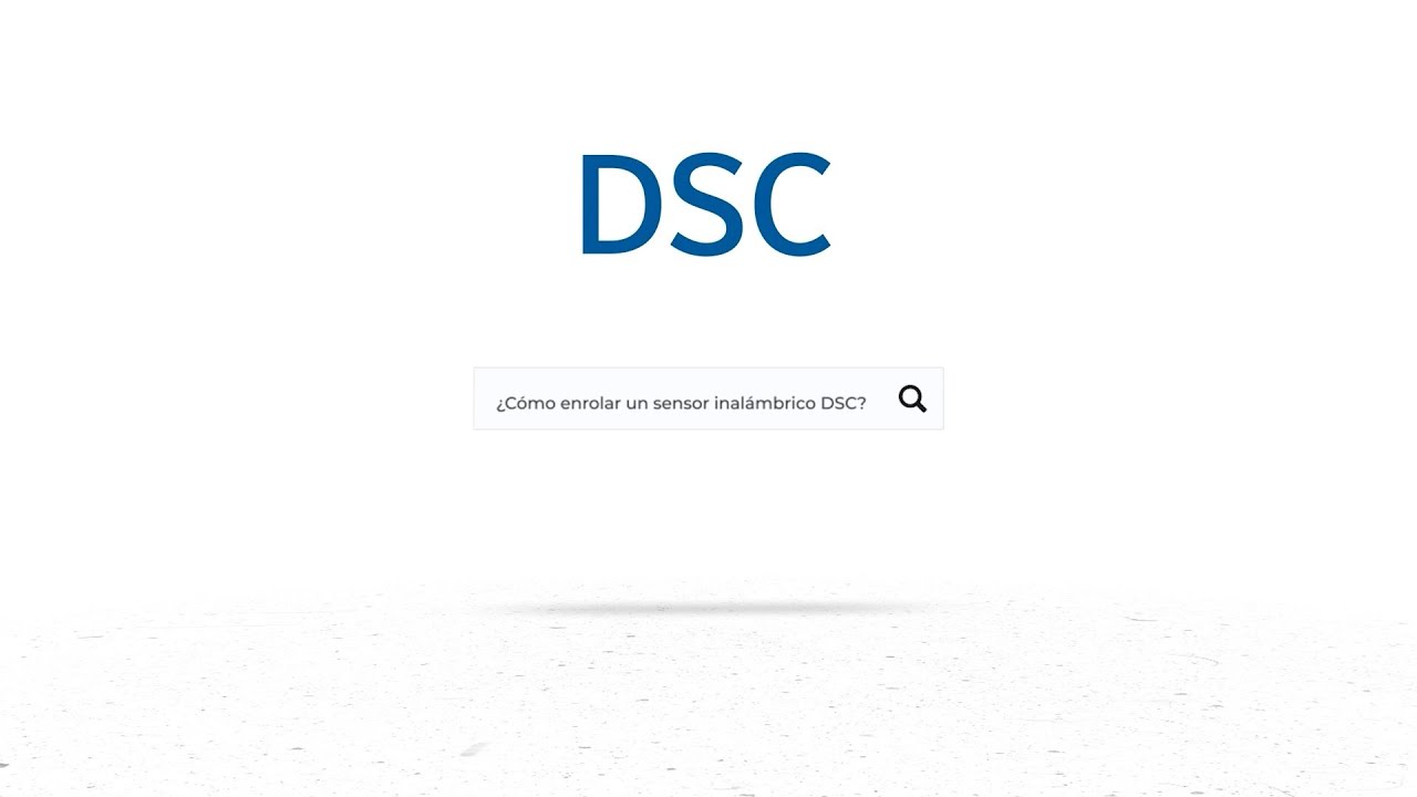 Enrolamiento de Sensor en Panel DSC HS2032