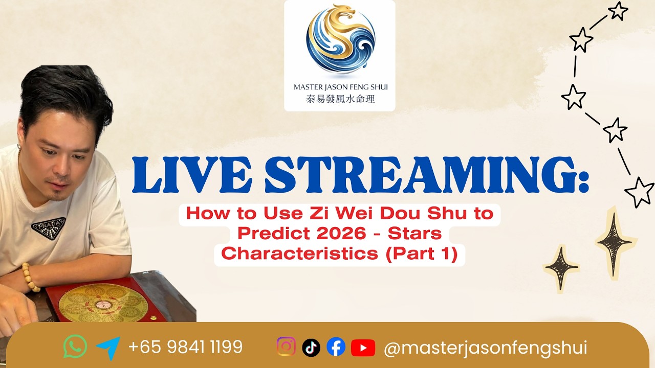 How to Use Zi Wei Dou Shu to Predict 2026 - Stars Characteristics (Part 1)
