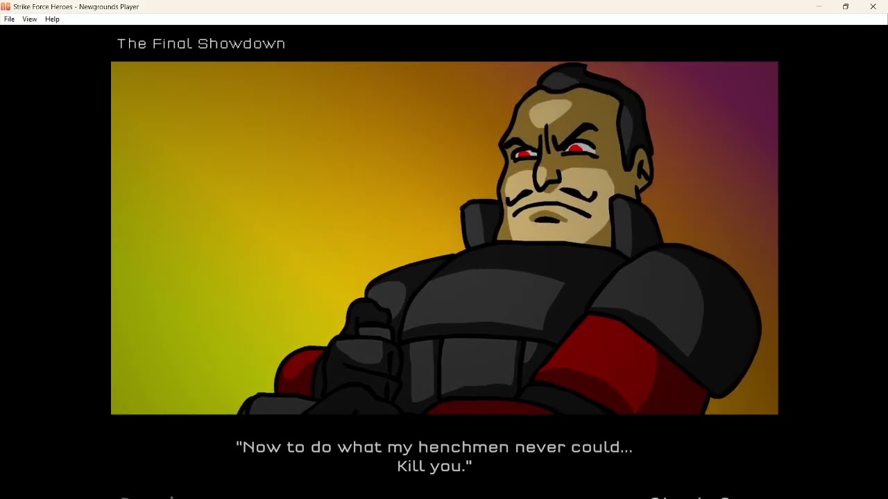 Strike force heroes final fight