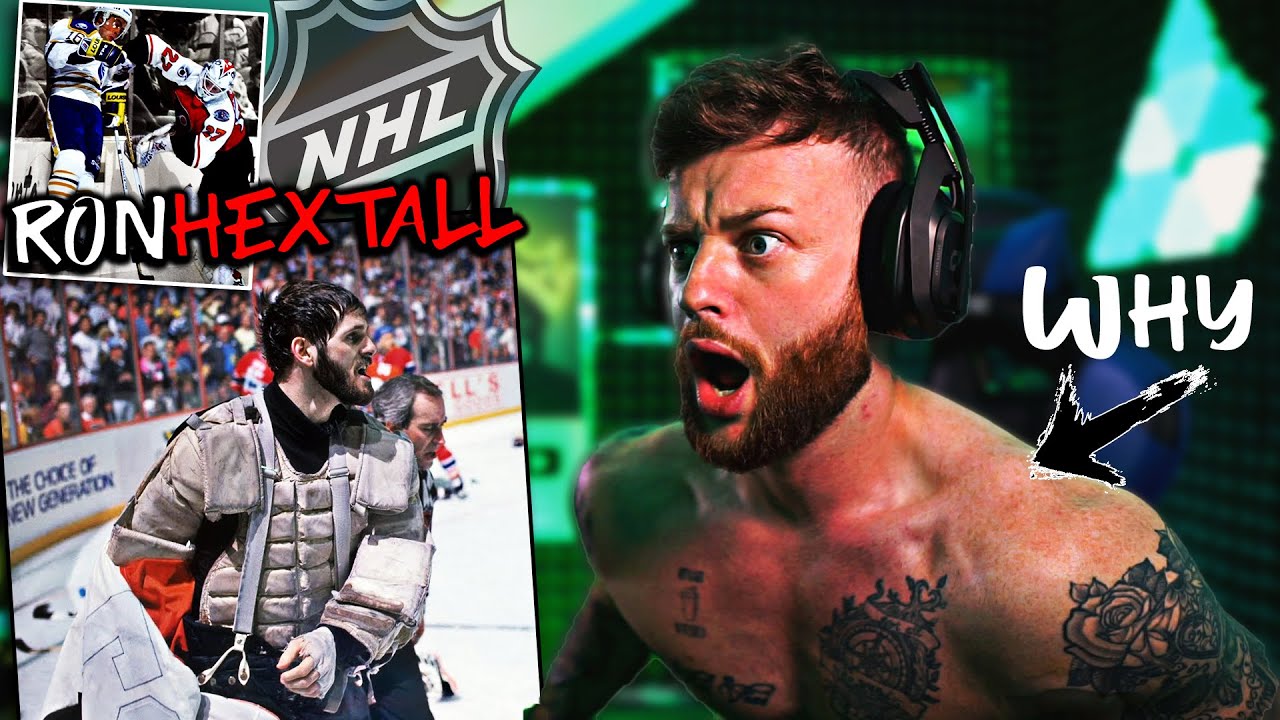 SOCCER PLAYER REACTS TO RON HEXTALL  ||  This guy was CRAZY!
