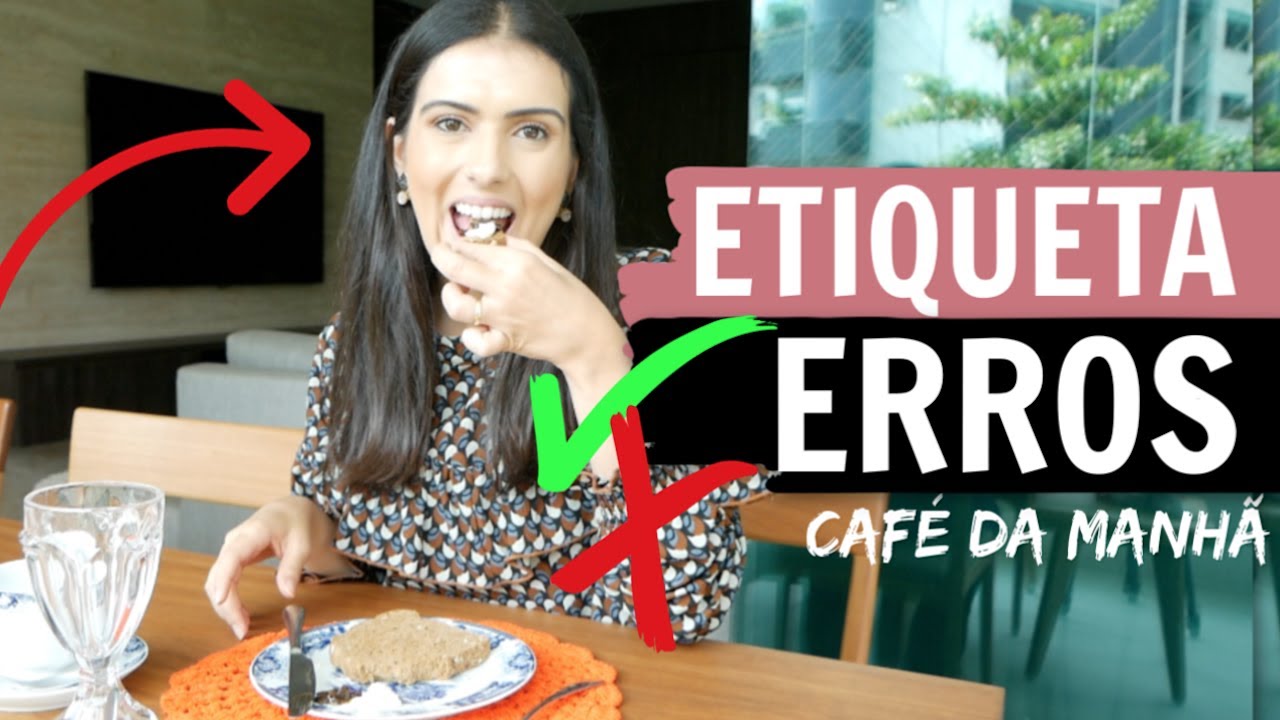 ETIQUETA para CAFÉ DA MANHÃ que POUCOS SABEM!