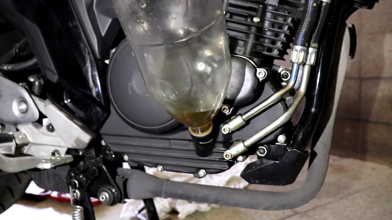 Como Cambiar Aceite de YAMAHA FZ25