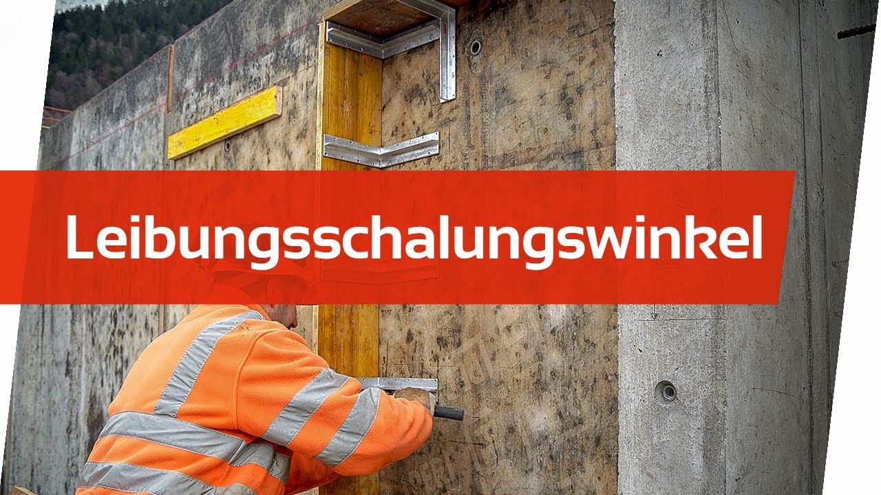 Leibungsschalungswinkel