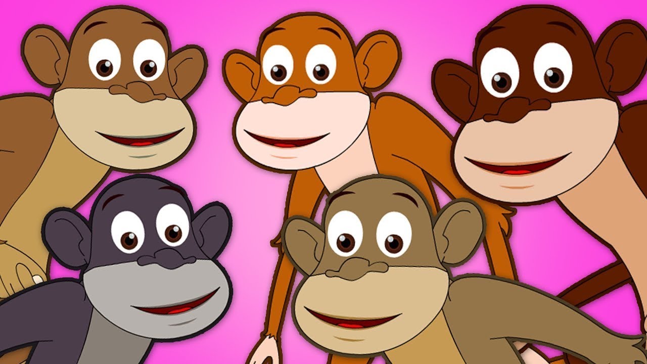 Five Little Monkeys | Popular Nursery Rhymes and Kids Songs | Nursery Rhyme Street