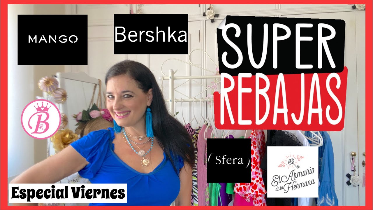 🛍 SUPER HAUL REBAJAS VERANO 2022 ☀️ ||  BERSHKA, MANGO...|| TRY ON || Shopping con Bel&eacute;n