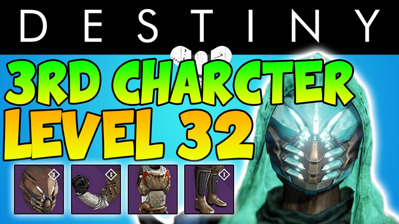 Destiny: Level 32 On My 3rd Character &ndash; Max Level Raid Gear - Character Gameplay