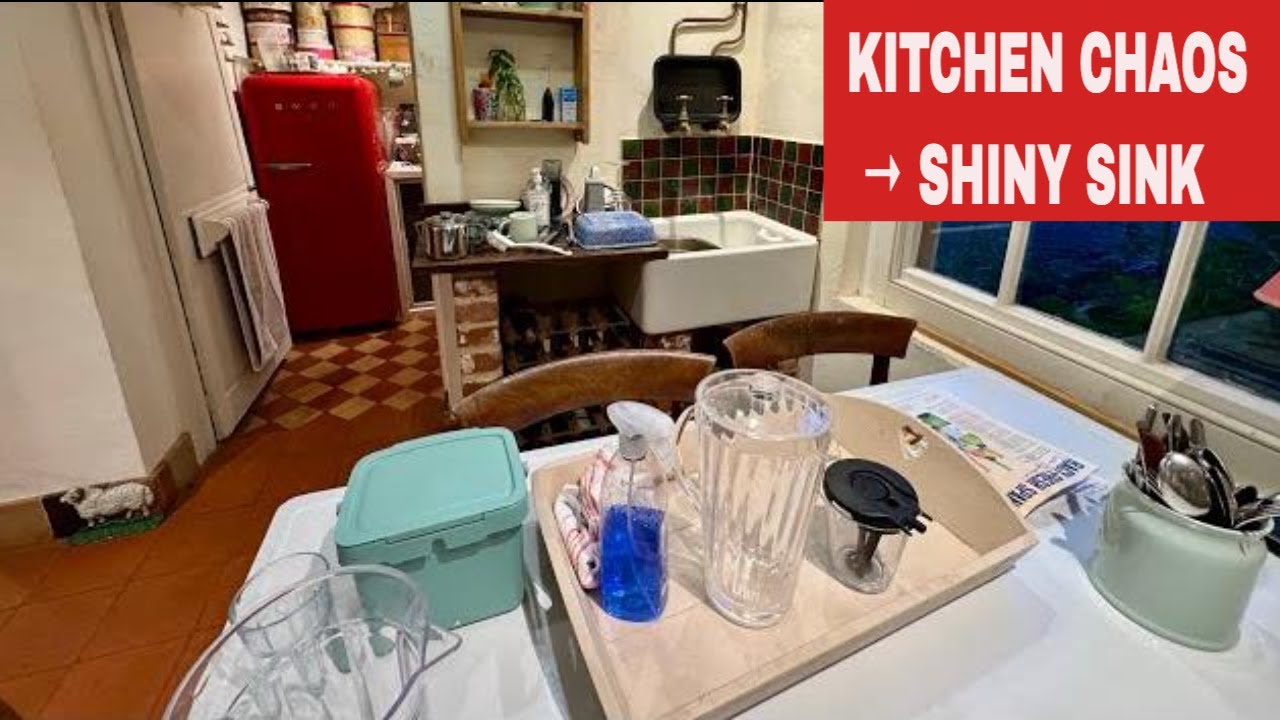 Why Is My Kitchen A Mess | Flylady Evening Routine | Clean With Kate #eveningroutines #messykitchen