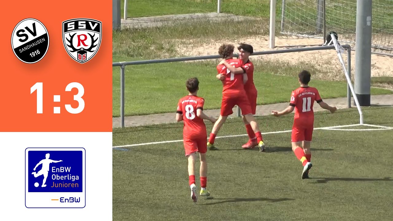 EnBW-Oberliga - C-Junioren: SV Sandhausen - SSV Reutlingen  2023/24