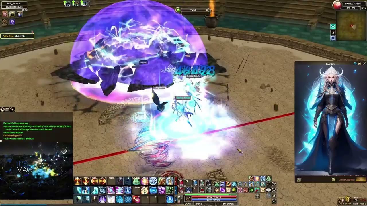 Global Dekaron  PVP - Tira vs Twitch / Combative