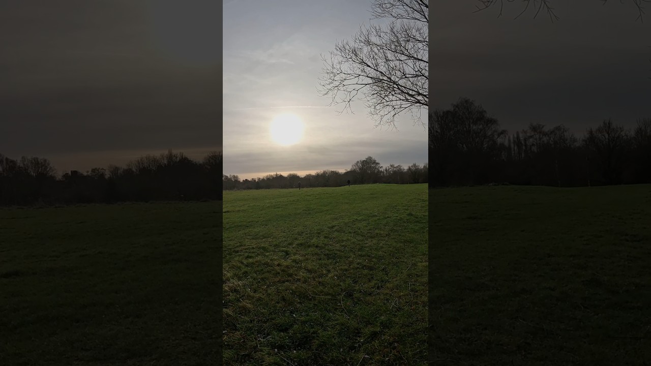 Disc golf in the UK is quite different, didn’t have my bag so played with a guard! 