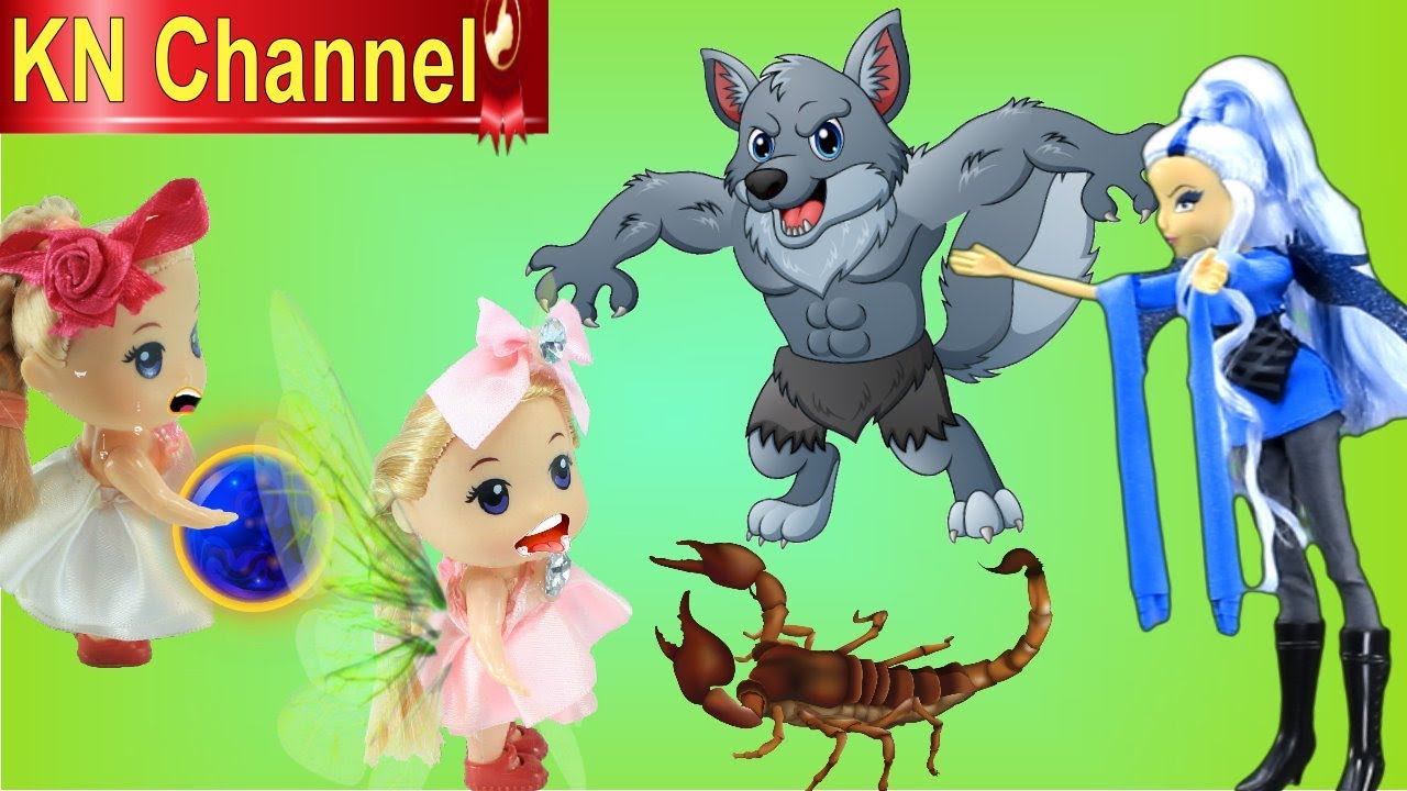 BÚP BÊ KN Channel TIÊU DIỆT CHÓ SÓI  TRỪNG TRỊ BÚP BÊ PHÙ THỦY ICY ĐỘC ÁC Đồ Chơi Trẻ Em