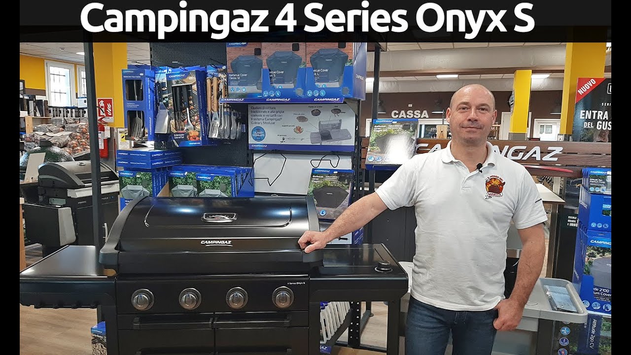 Recensione barbecue a gas - Campingaz 4 Series Onyx S - Dal 2024 anche a metano!