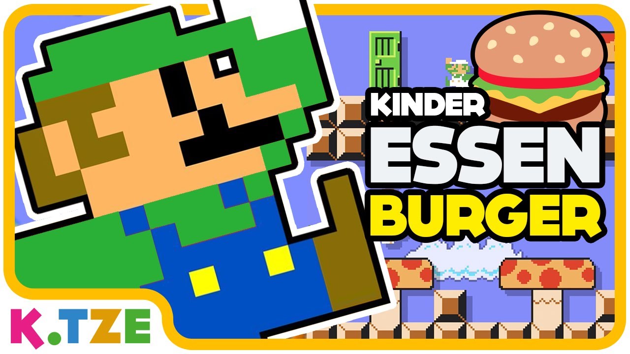 Kinder bei Burger King 🍔😂 Super Mario Maker 2 | K.Tze