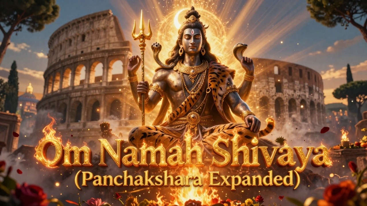 Om Namah Shivaya 🙏 Lord Shiva in Rome