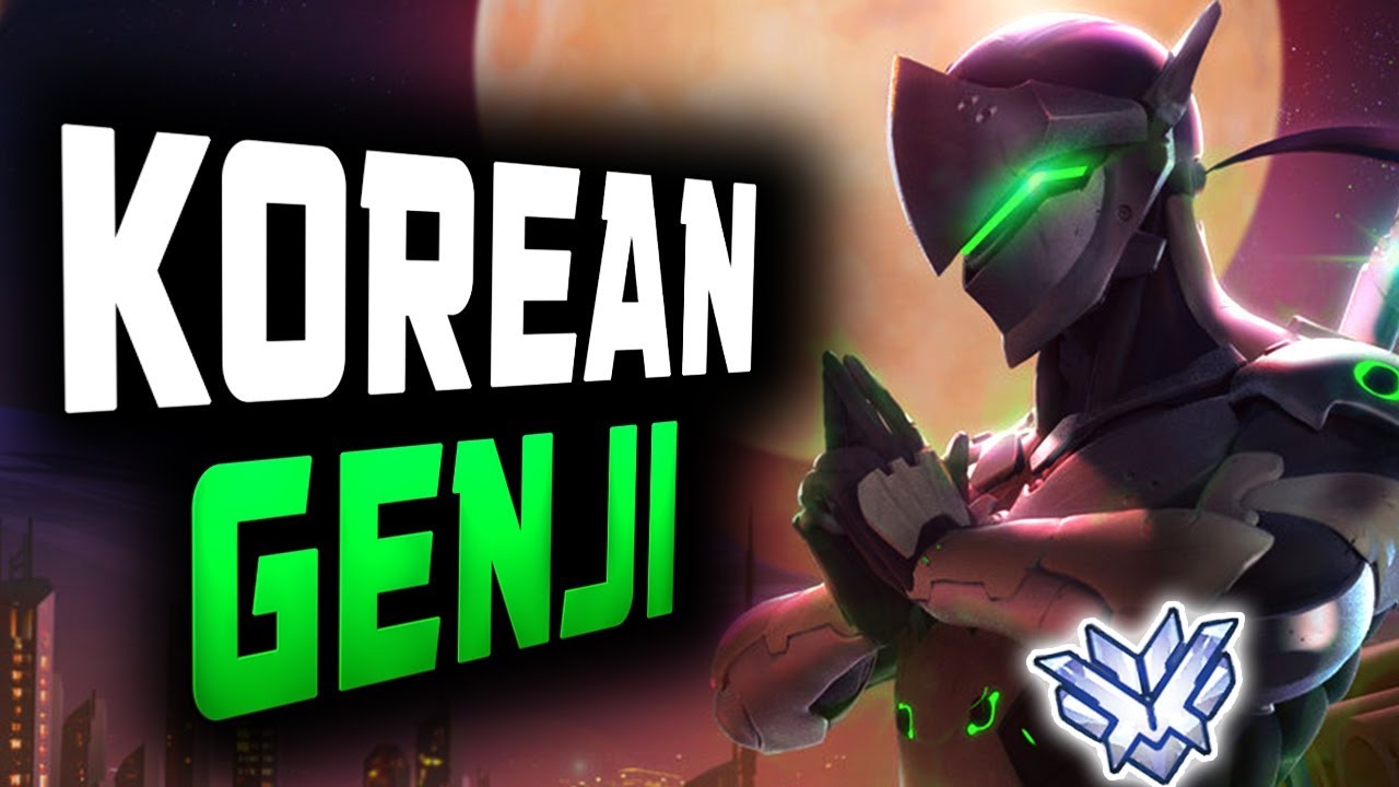 Architect - Korean Genji God! 45 ELIMS! [ OVERWATCH SEASON 13 TOP 500 ]